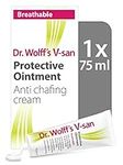 Dr. Wolff's V-san Protective Ointment 1x 75ml | Anti Chafing Cream for External Intimate Area | Helps and Aids Healing of Skin Irritaion Due to Chafing