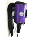 Flying Pig Grooming Flying One Wall Mount Grooming Dryer Kit (Purple)