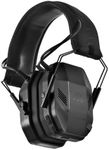 AXIL MX PRO Bluetooth Tactical Earmuff – Electronic Hearing Protection w/Sound Amplification, 30 SNR / 23 NRR, Helmet-Compatible, Rechargeable Ear Pro
