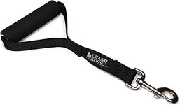 Leashboss Short Dog Leash for Dog Training | Padded Traffic Handle Short Leash for Dog Training, Total Comfort when Dog Walking | Traffic Leash for Dogs Large, Medium, Small | Short Nylon Dog Lead