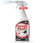 Pest strike Spider Killer Spray Repellent 1L – Kills on Contact – Fast-Acting Repellent for Indoor & Outdoor Use – All Spider Types – Up to 6 Weeks Protection – Odourless & Stain-Free