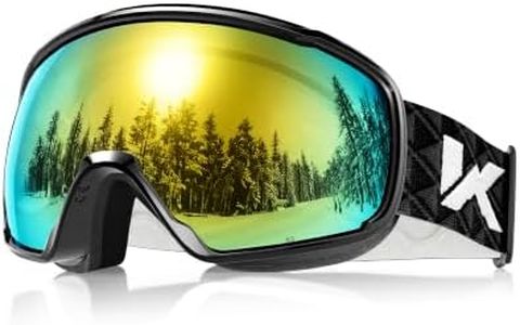 Innerking Ski Goggles, Anti-Fog Snowboard Goggles for Men & Women-Vlt13%