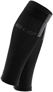 CEP - CALF SLEEVES 3.0 for men | Sleeves for precise calf compression in black/grey, size V