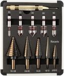Rocaris 5 Pack Step Drill Bit & 5 P