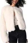 Wyeysyt Women's Cropped Faux Fur Ja