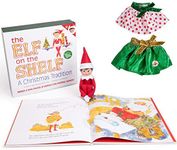 The Elf on the Shelf - Girl Elf Edition with North Pole Blue Eyed Girl Elf , Bonus Pair of Party Skirts, and Girl-Character Themed Storybook