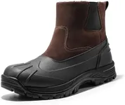 NORTIV 8 Mens Slip on Winter Boots 