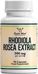 Double Wood Rhodiola Rosea | 90 Rho