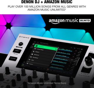 Denon DJ SC LIVE 4 White DJ Controller – 4-Deck Performance