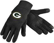 FOCO NFL Green Bay Packers High End Neoprene Gloves, Team Color, OS