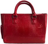 New Wine cooler hand bag,insulated tote wine carry bag. Designer cooler bag for women. BYO Purse handbag. Red.