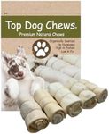 Buffalo Beef Cheek Rolls 6-5 Pack from Top Dog Chews