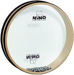Nino Percussion Sea Drum Instrument - Medium Hand drum for Children from 5 Years - Diameter 10 inch (ca. 25 cm) - Siam Oak, Natural (NINO34)