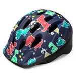 OutdoorMaster Kids Bike Helmet - from Toddler to Youth Sizes - Adjustable Safety Unicorn Helmet for Children (Age 3-15), 15 Vents for Multi-Sport