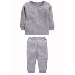 NEVA Premium Thermal Set for Boys & Girls | Upper & Lower Grey