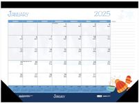 House of Doolittle 2025 Monthly Desk Pad Calendar, Seasonal, 22 x 17 inches, January - December (HOD139-25)