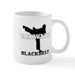 CafePress Taekwondo Black Belt Mug 11 oz (325 ml) Ceramic Coffee Mug