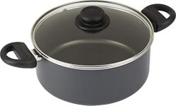 Good Cook 5 quart Dutch Oven with Lid, Black (06149)