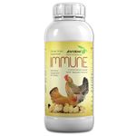 Avishi Immune for Poultry (1 Litre) Immunity Booster Anti Stress Bio-Available Supplement for Growth & Development for Birds