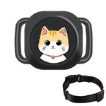 GETBSTOOP Real-time Tracking Dog Cat Collar Find Device BT-compatible Antis-Lost Locator Finder Cat Tracker Dog Tracker An-ti-Loss Pet GPS Tracker for Dogs Cats Kids Pets Keychain Wallet Luggage