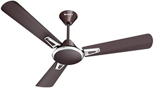 Havells 1200Mm Festiva Prime Bldc Motor Ceiling Fan|5 Stars Cf With Rf Remote, 100% Copper, Upto 57% Energy Saving|Eco Active Technology, 2 Year Warranty|(Pack Of 1, Dusk Chrome)