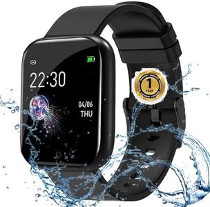 mi D20 Y68 Smart Watch for Men, Kids, Boys, Girls 9-12 Years Old, Women Latest Id116 Bluetooth Smartwatch Wireless Fitness Band for All Smart Phones, Activity Tracker, Digital Touchscreen Hr Monitor