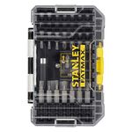 STANLEY FATMAX Standard Screw Bit Set Includes a Small ToughCase and Shaker Box Compatible with Pro-Stack and TSTAK (40 Pieces) STA88560