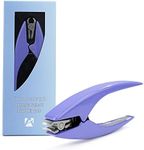 ClipperPro® Omega Select Fingernail Clipper - Ergonomic Large Nail Clippers for Women & Men | Heavy-Duty Nail Cutters | Fingernail Clippers with Swivel Head (Periwinkle Edition)