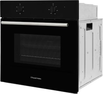 Russell Hobbs 70L Built-In Electric Fan Oven & Grill, Black, 60cm