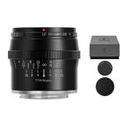 TTartisan 50mm f1.2 APSC Lens Compatible with Fuji X Mount, ✰Canadian Authorized reseller with Canadian Warranty✰, Compatible with Fuji X Mount X-A X-at X-M X-T X-Pro X-E