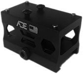 Ade Advanced Optics Absolute Cowitness Riser HIGH Mount for ADE RD3-006 Haracan, RD3-009 Crusader, RD3-012 Delta, RD3-013 Bertrillium, RD3-015 Zantitium Red Dot Sight