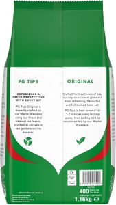 PG Tips Original Black Tea Bags – 400 Count