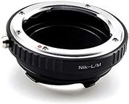 AI-LM Lens Adapter Ring for Nikon AI F Mount Lens Compatible with Leica M1, M2, M3, M4, M5, M6, M7, M8, M6TTL, MD, MP, MP2 Cameras, Epson R-D1, Minolta CL, GXR, RF& RF. AI-LM L. ens Adaptor