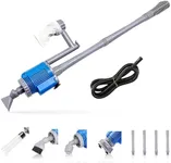 boxtech Upgraded Electric Aquarium Cleaner, 12V DC/28W Auto Fish Tank Gravel Cleaning kit 6 in 1 Change Water and Wash Sand Filter for Aquarium 10-200 Gallon