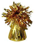 Balloon Weights 12 Pack Gold Foil, Suitable for Helium Balloons at Birthdays, Parties, Events, Weddings & Celebrations, Heavy & Durable 85g