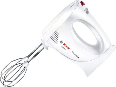 Bosch CleverMixx Hand Mixer – White, Lightweight Electric Whisk