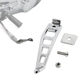 PSLER Kickstands Side Stand Assist Tool Accessories Motorcycle Jiffy Stand Extension Kit Foot Pedal Support for Dyna 1993-2017, Chrome