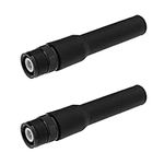 Be In Your Mind 2Pcs Walkie Talkie Antenna Compatible with Uniden SR30C Bearcat BC125AT BCD436HP BC75XLT BCD325P2 Radio BNC Male Soft Antenna 20MHz - 1300MHz