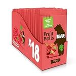 BEAR Real Fruit Snack Rolls - Glute
