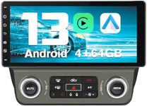 AWESAFE Android Car Stereo for Chevrolet Chevy Camaro 2010 2011 2012 2013 2014 2015, 10" Touch Screen Radio Upgarde WiFi Bluetooth 4G Online GPS Navigation CarPlay Android Auto, 4GB+64GB