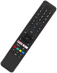 Original Voice TV Remote Control Compatible with HITACHI 43HAK6150U 43HAK6150U H 50HAK6150U A 55HAK6150U 55HAK6150U A Smart LED