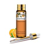 PHATOIL Sweet Orange Essential Oil 10ML - Undiluted and Cruelty-Free, 100% Pure Sweet Orange Oil - Essential Oils for Diffusers for Home