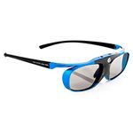 Hi-SHOCK DLP Pro Blue Heaven DLP Link 3D Glasses for 3D DLP Projectors from Acer, BenQ, Largo, Optoma, Viewsonic, LG [Shutter Glasses | 96-144 Hz | Rechargeable | 32g | DLP Link | Blue]