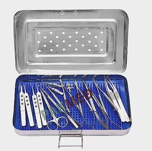 15 Pcs Microvascular kit Anastomosis for Artery Replantation Clamp Suture Kit Microsurgery kit