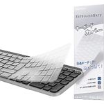 Digi-Tatoo Keyboard Cover compatible with MAC Version MX Keys S/MX Keys/Craft Keyboard (EU/UK ISO Layout, 7 Shape Enter Key with Numeric Keys) - Keyboard Protector