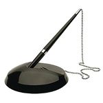 Q-Connect Reception Pen with Chain and Base KF00233