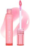 Lamel All-in-One Lip Oil - Lightweight, Tinted, Plumping, Hydrating Lip Gloss - Lip Balm for Day & Night Use, Long-Lasting Lip Stain, Lip Glow Oil, No-Sticky Gloss, Lip Plumper Tint - Peachy №401