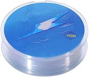 100 Meters Invisible Fishing Line, 0.13mm Clear Nylon Monofilament Fishing Line, Strong Fishing Wire for Fishing Hanging Crafts