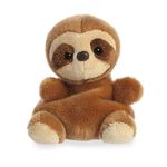 Aurora Palm Pals, Slomo Soft Toy, 33478, 5 inches, Brown