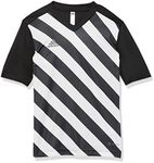 adidas Kids' Entrada 22 Graphic Jersey, Black/White, Large